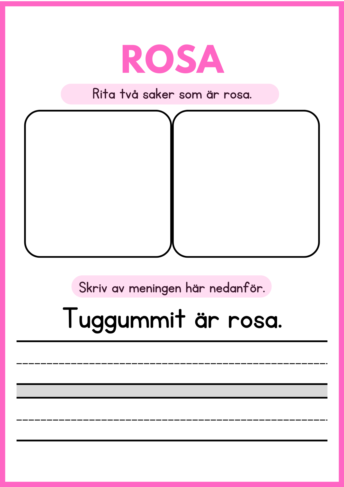 Jag lär mig färger - Häfte