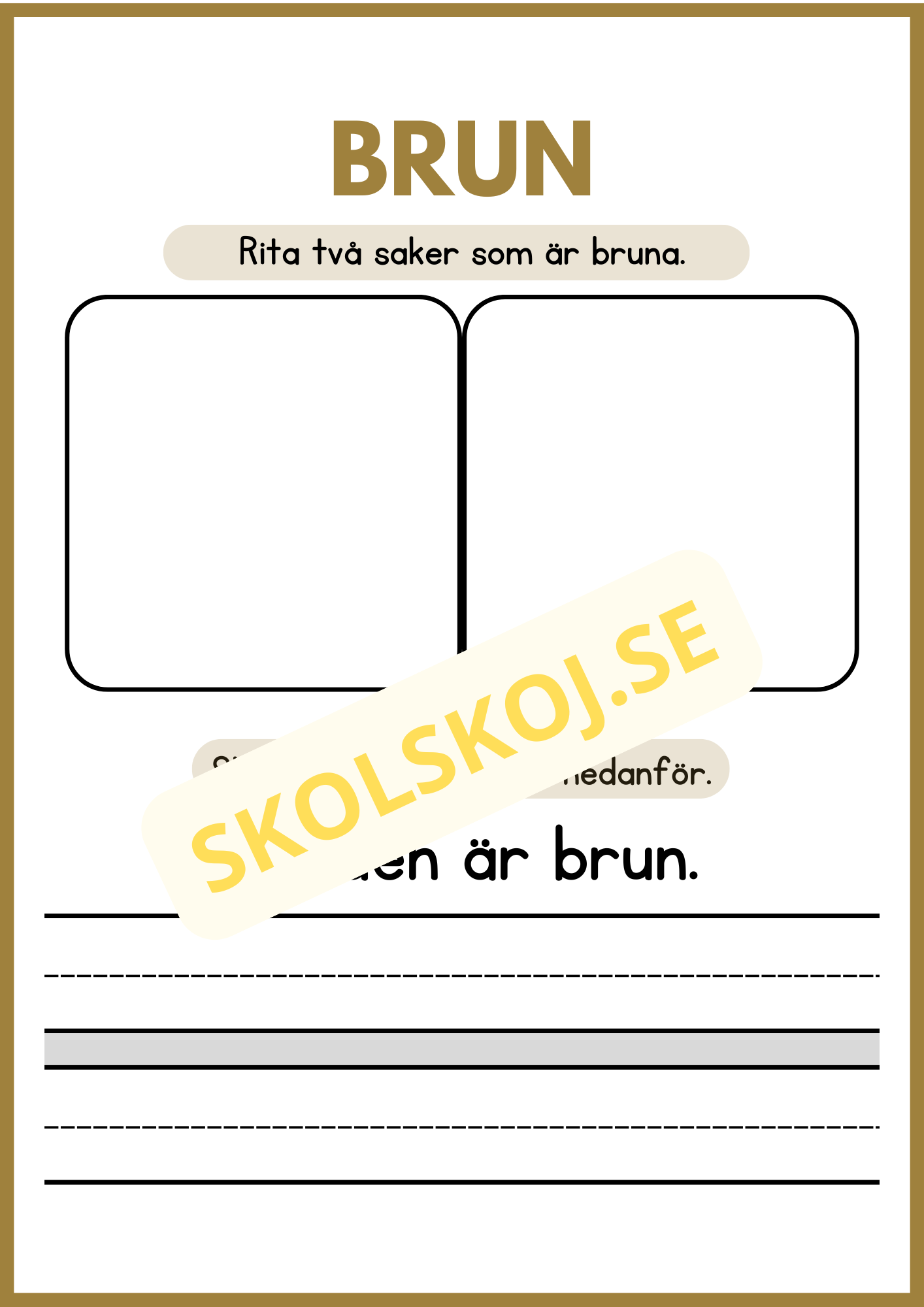 Jag lär mig färger - Häfte