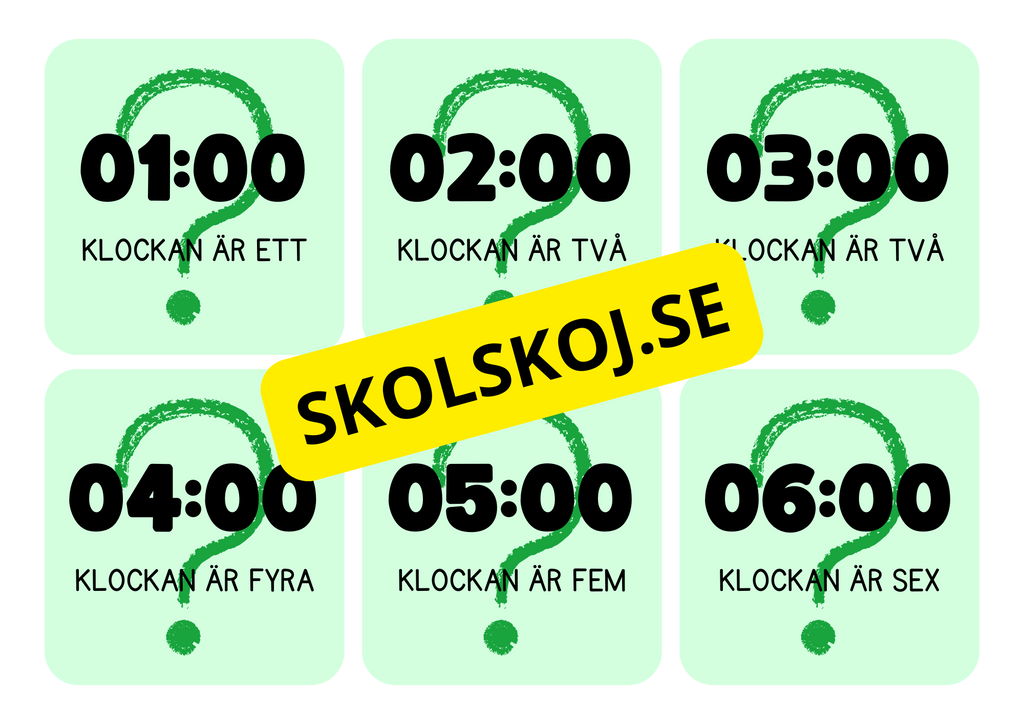 Klockan - Heltid - Kort