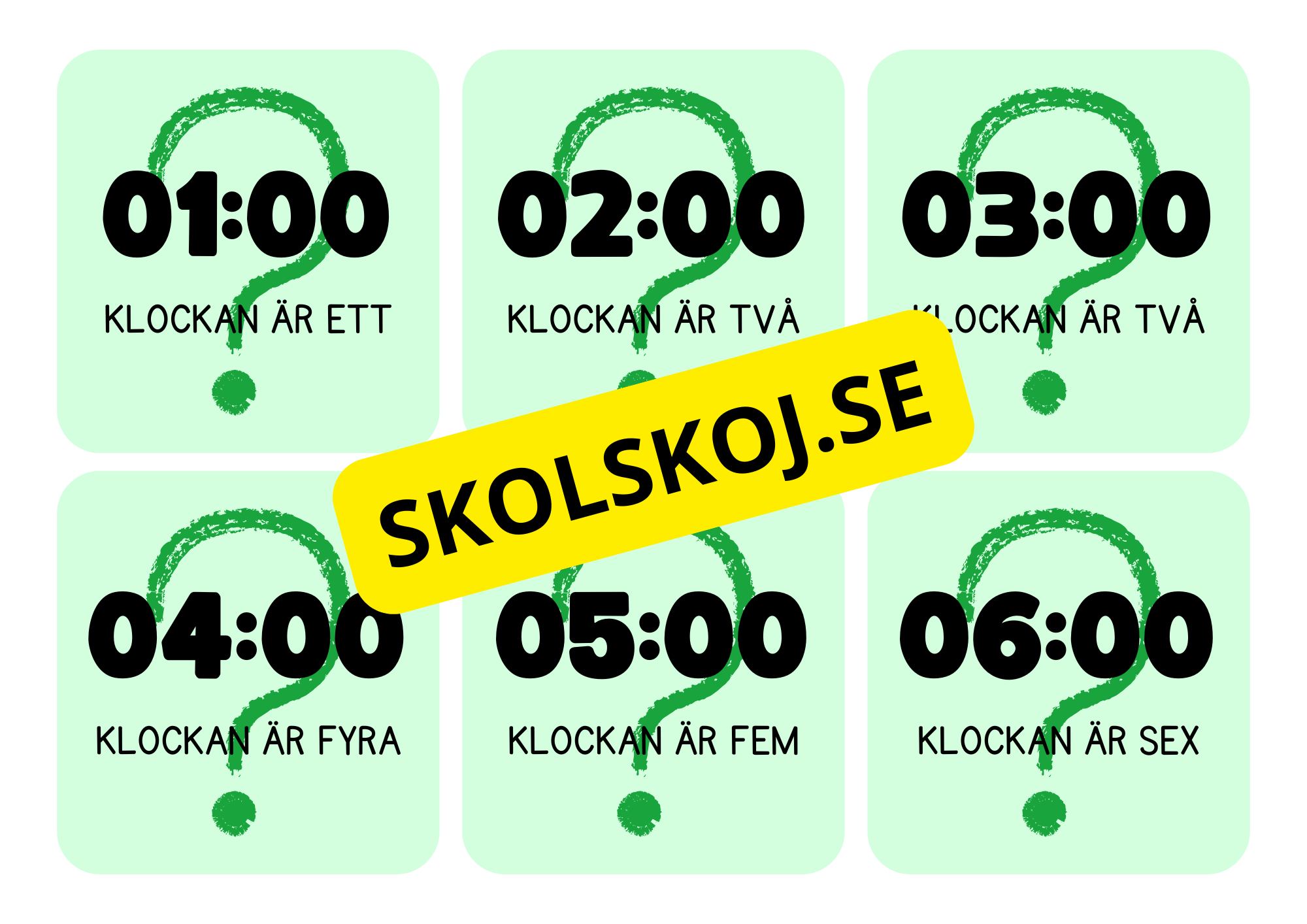 Klockan - Heltid - Kort