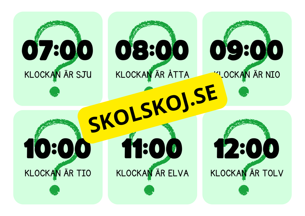 Klockan - Heltid - Kort