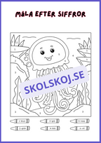 Måla efter siffror - Häfte