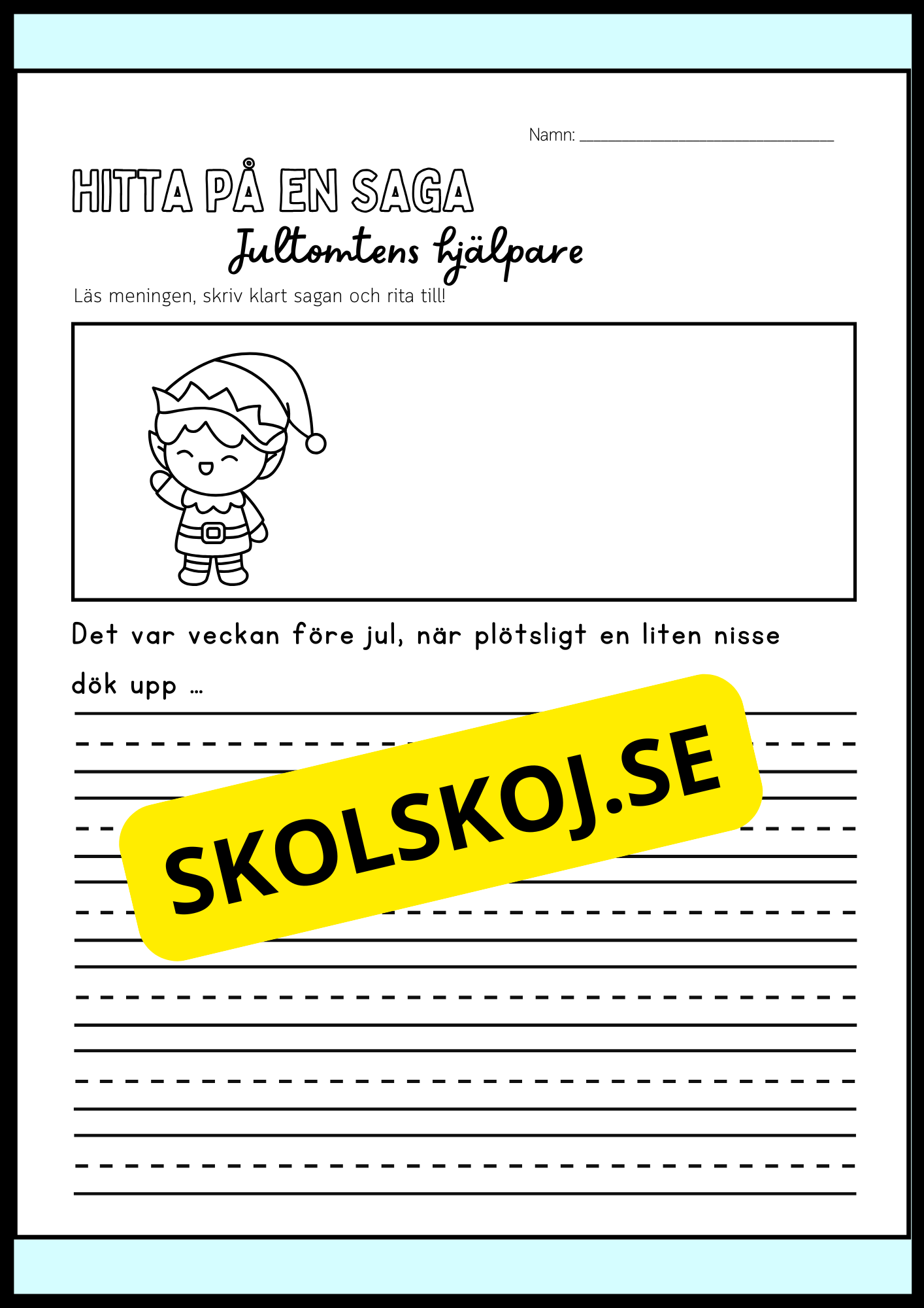 Hitta på en saga - Häfte