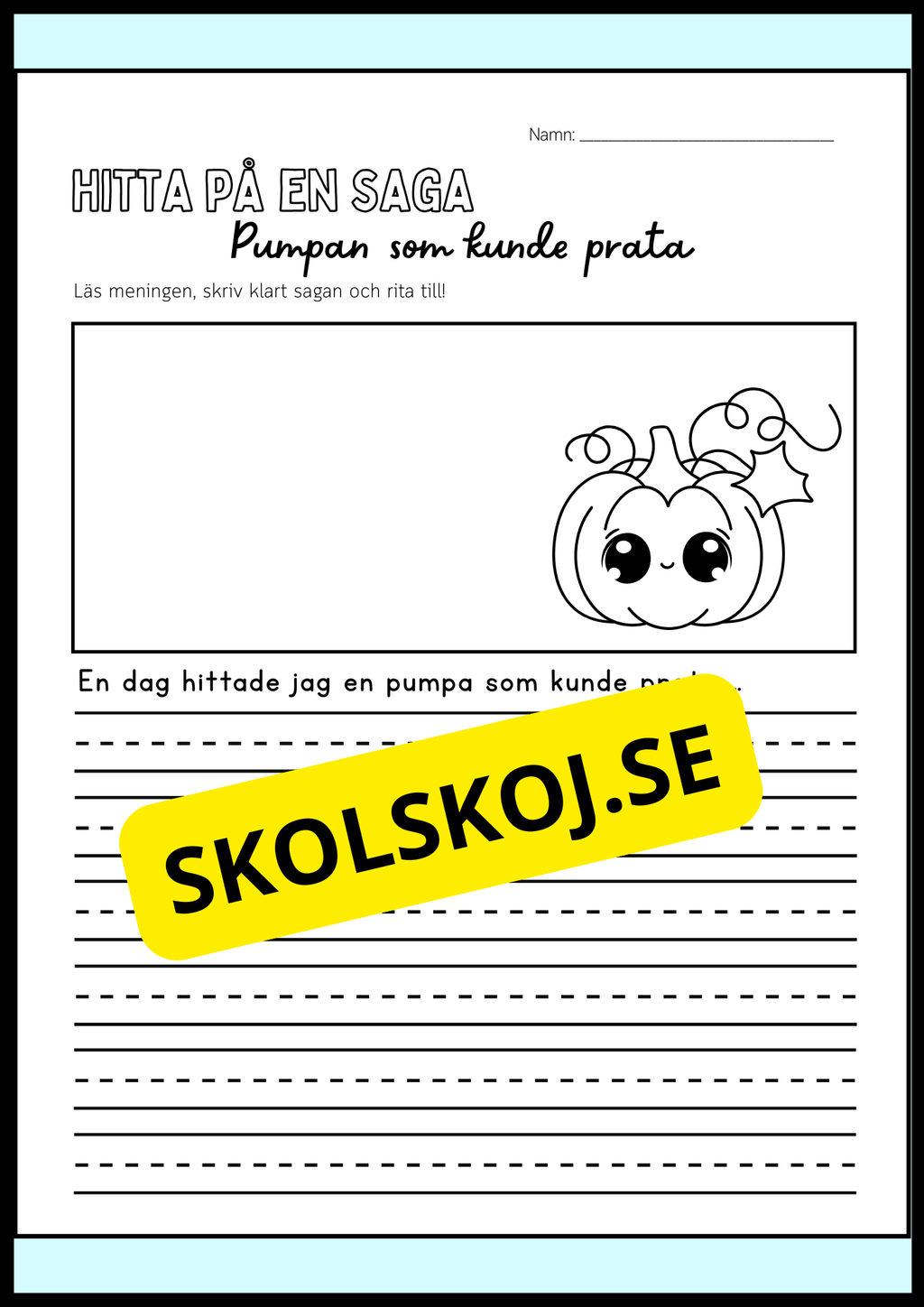 Hitta på en saga