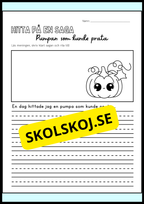 Hitta på en saga