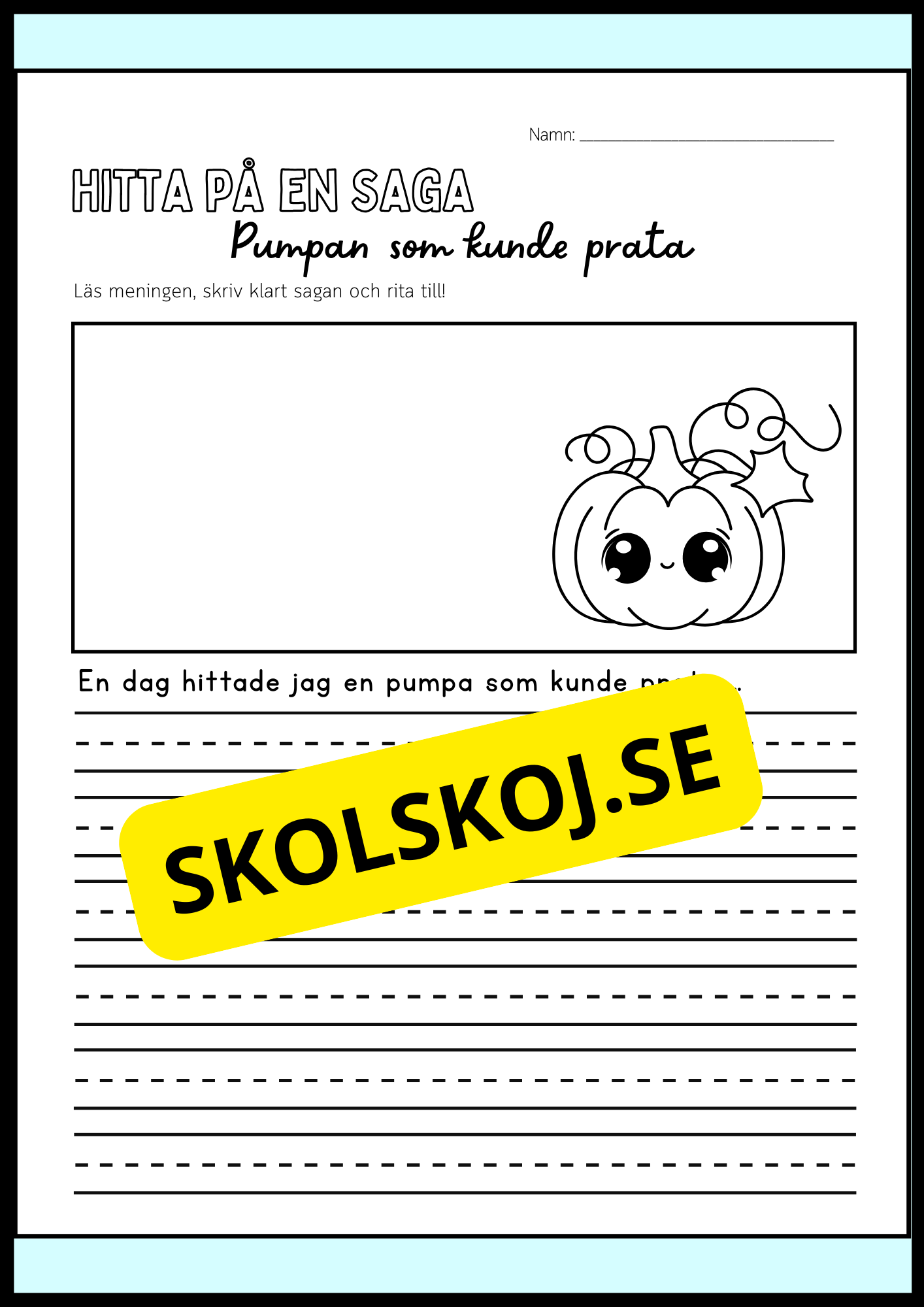 Hitta på en saga - Häfte