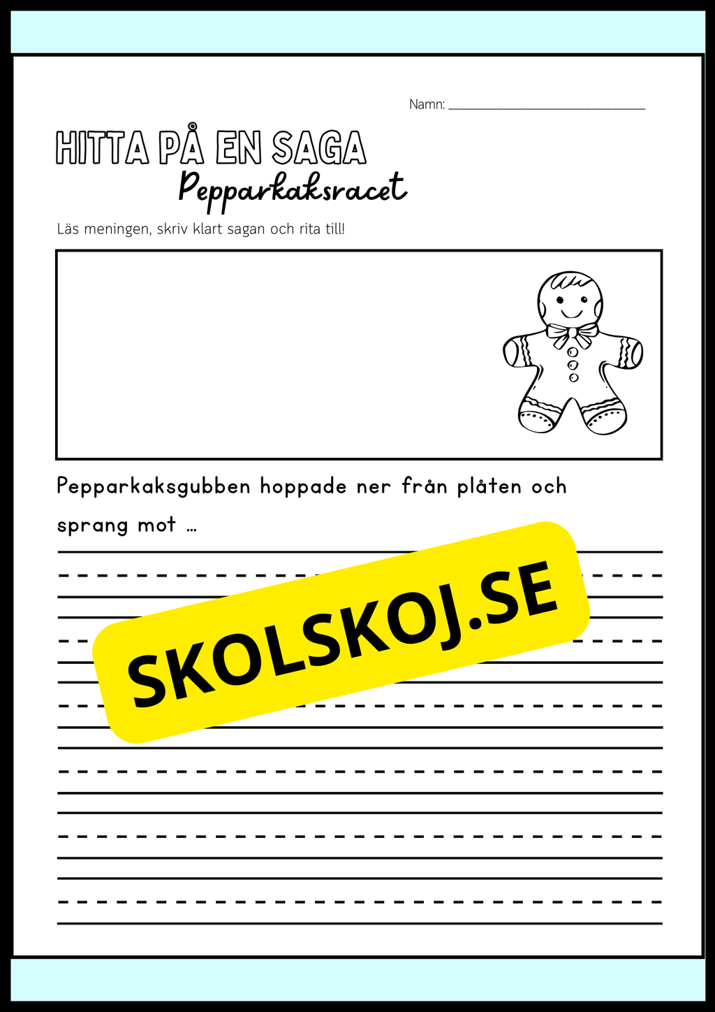 Hitta på en saga - Häfte