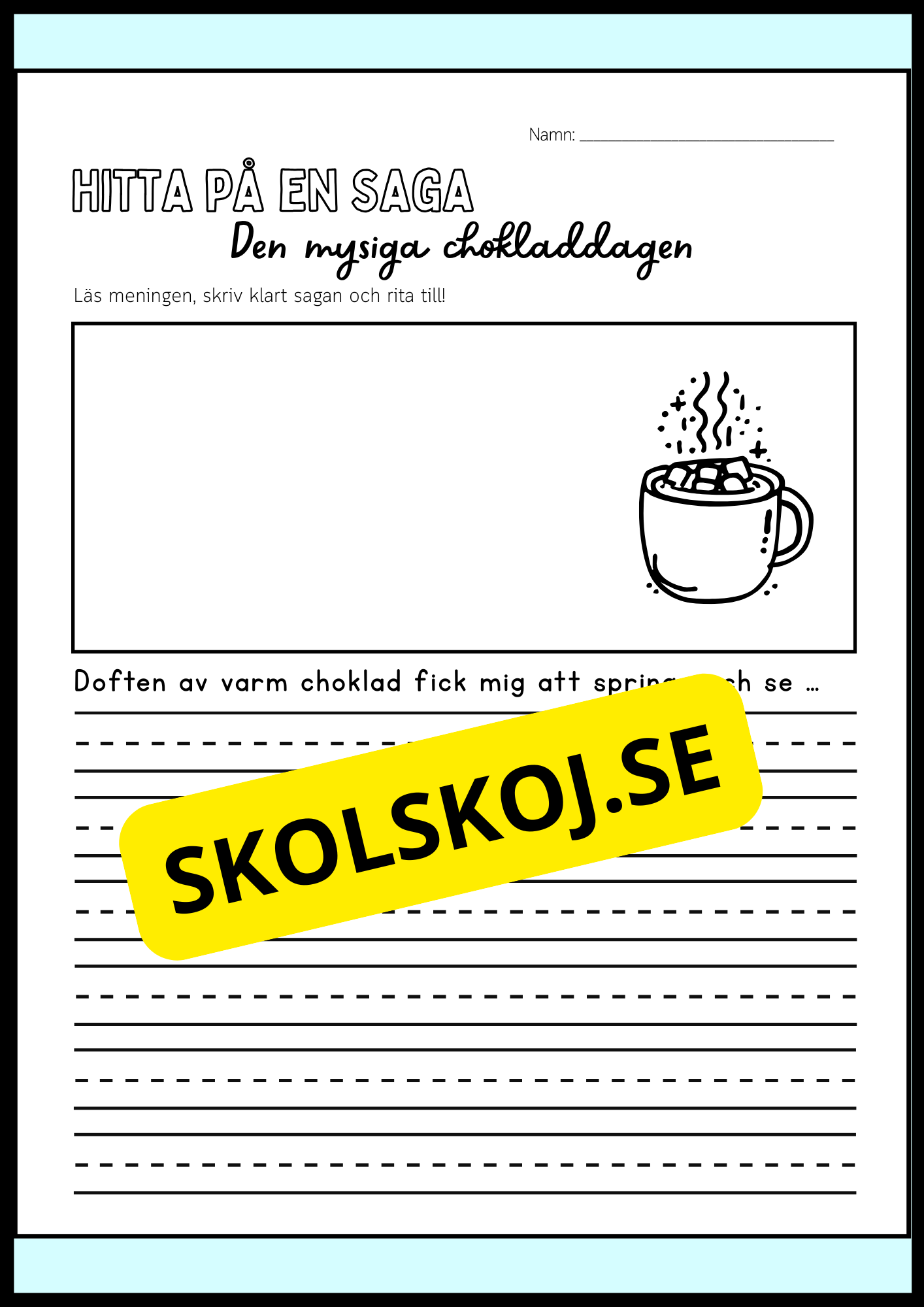 Hitta på en saga