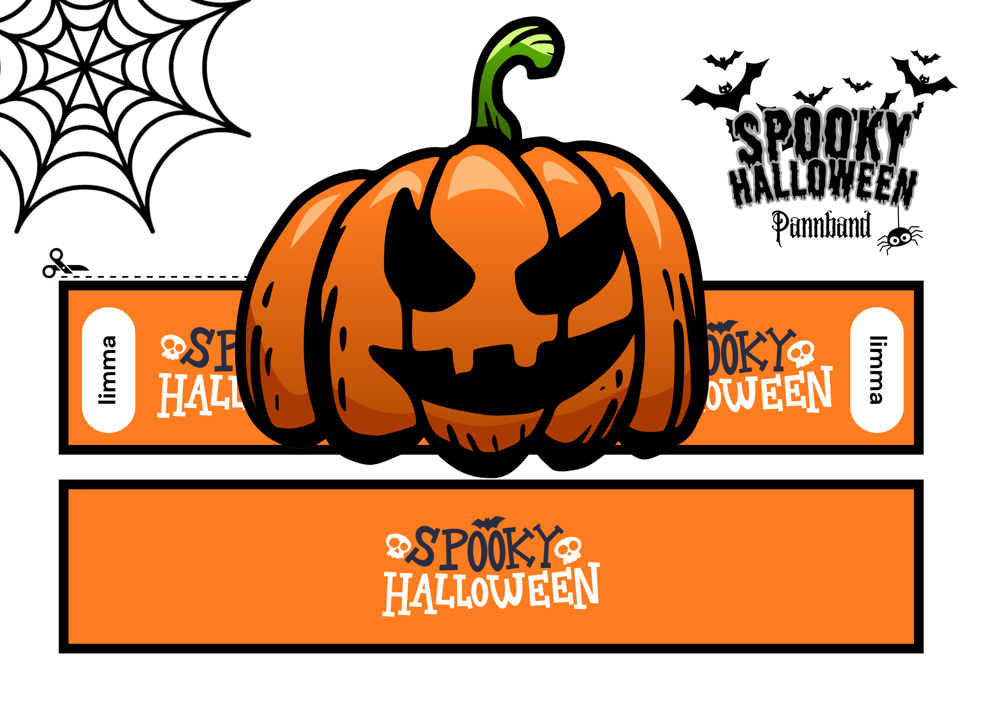 Halloween pannband
