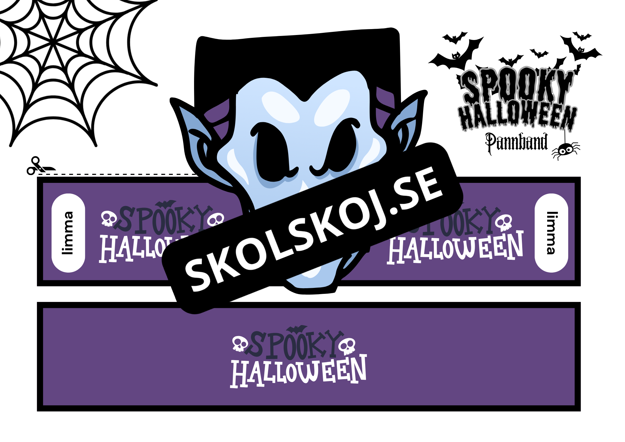 Halloween pannband