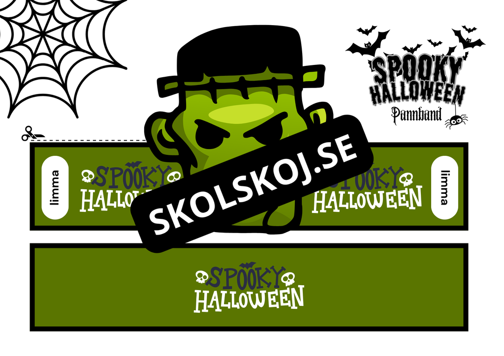Halloween pannband