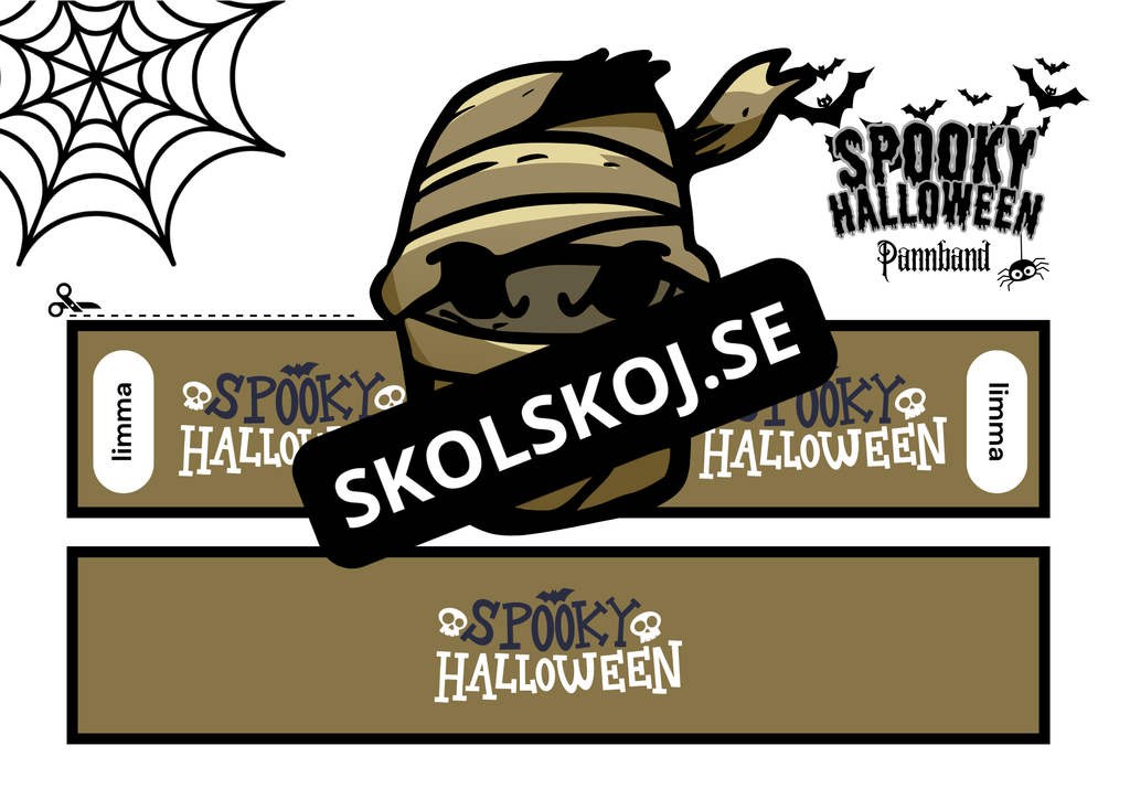 Halloween pannband