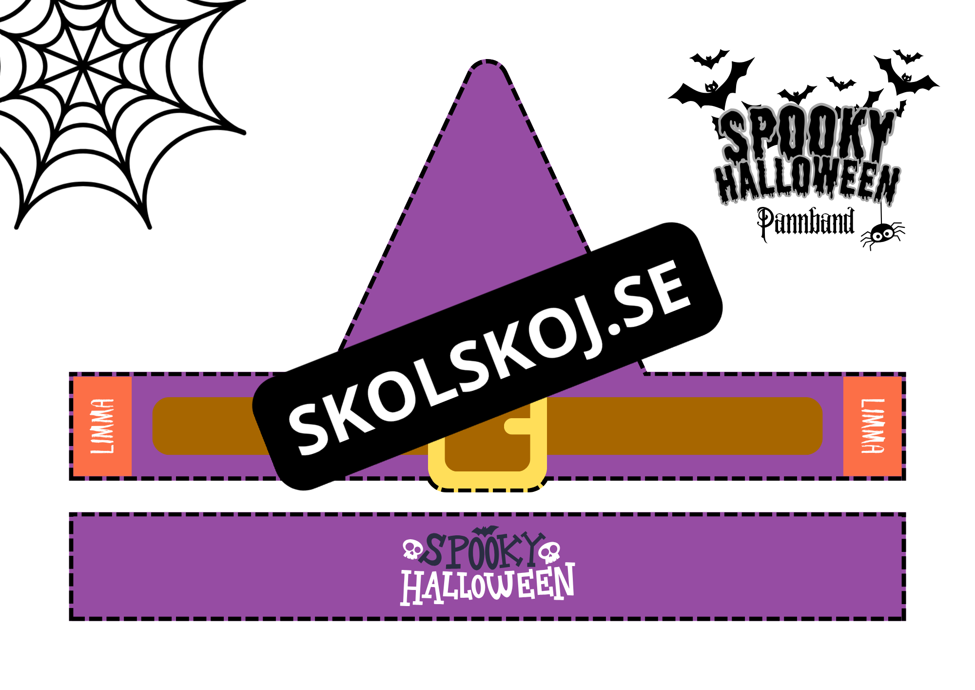 Halloween pannband