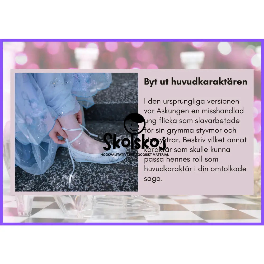 Omtolkning av klassiska sagor (25 sidor)