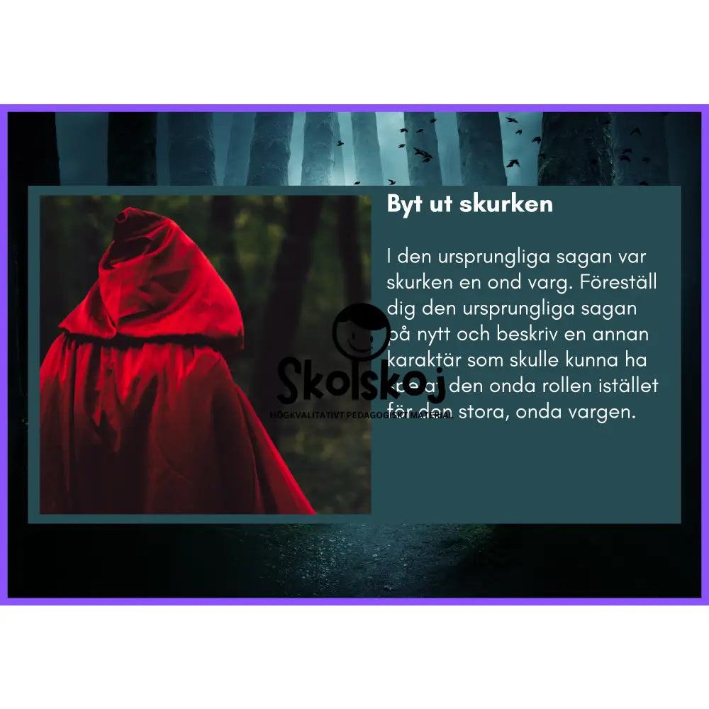 Omtolkning av klassiska sagor (25 sidor)