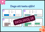 Addera och subtrahera bråk