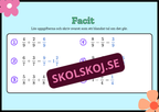 Addera och subtrahera bråk