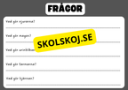 Vår fantastiska kropp - Fakta och frågor