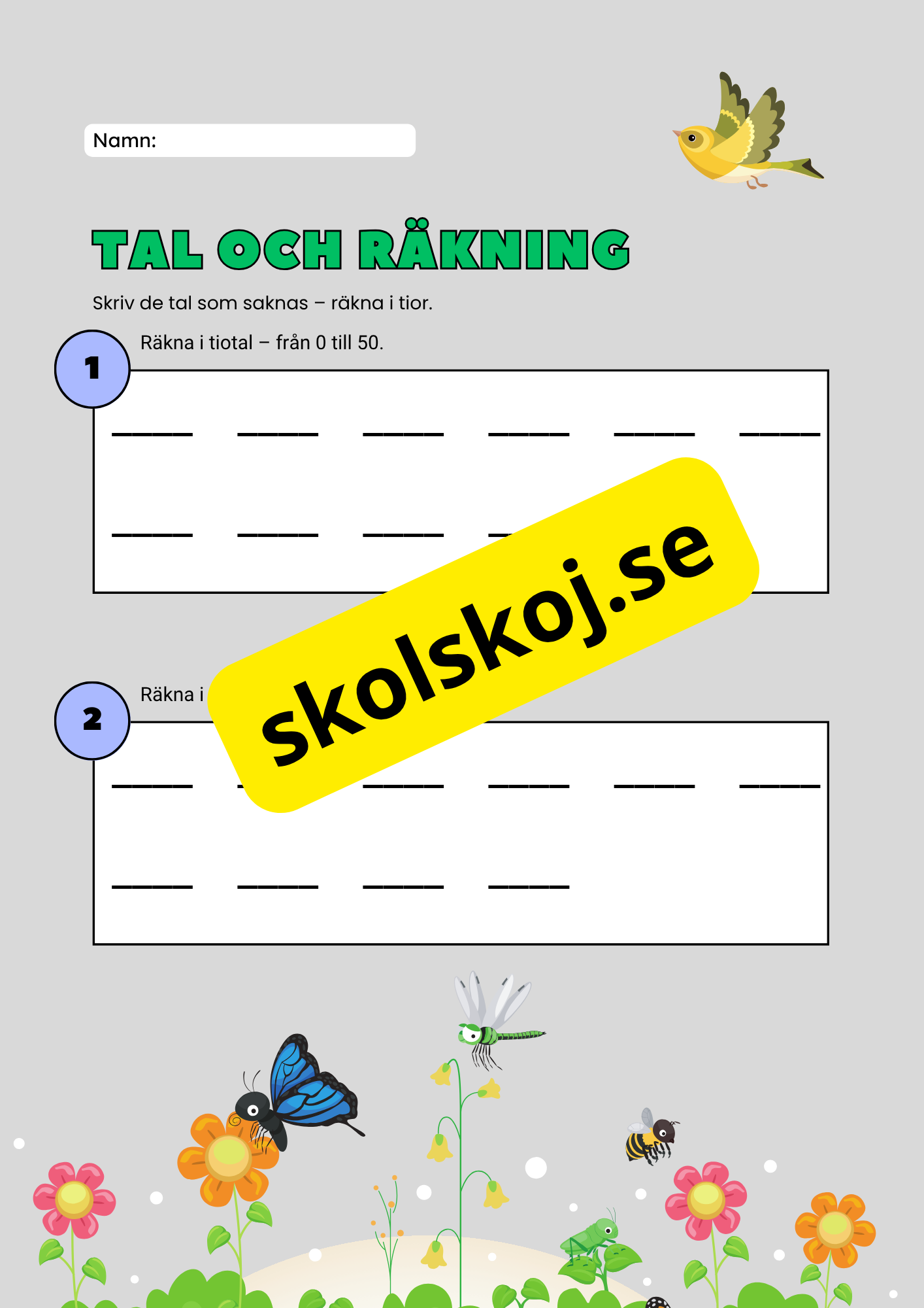 Tal och räkning - Häfte