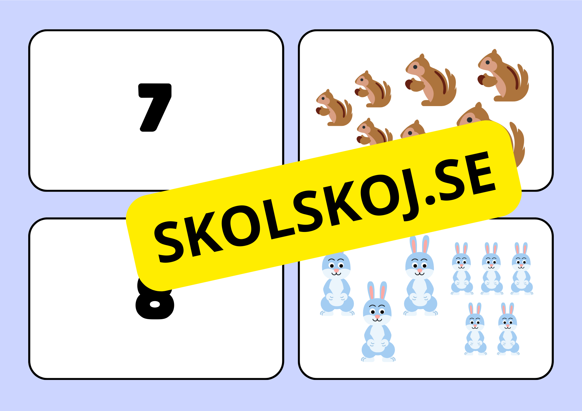 Siffror och bilder - Mattelek