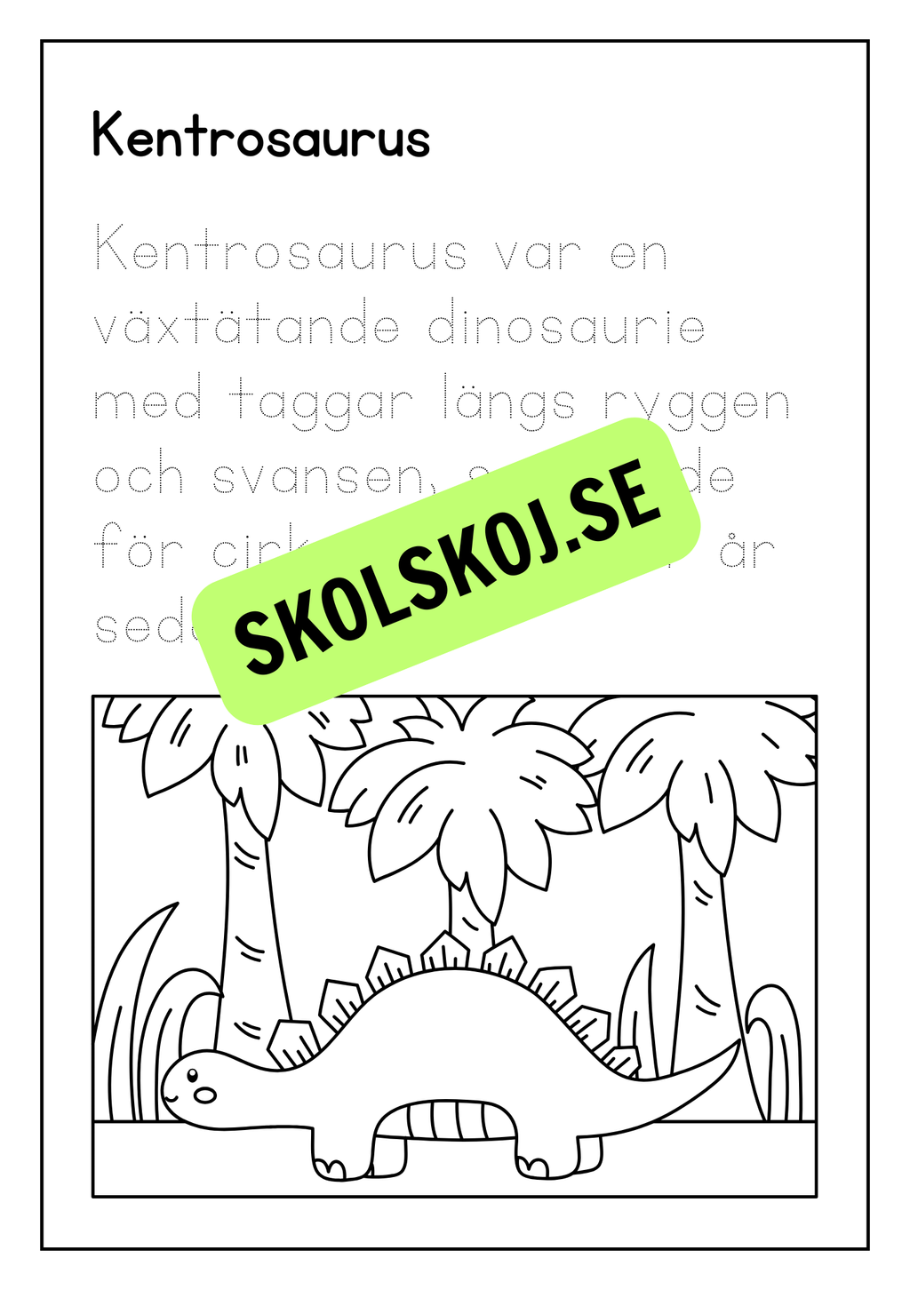 Dinosauriefakta