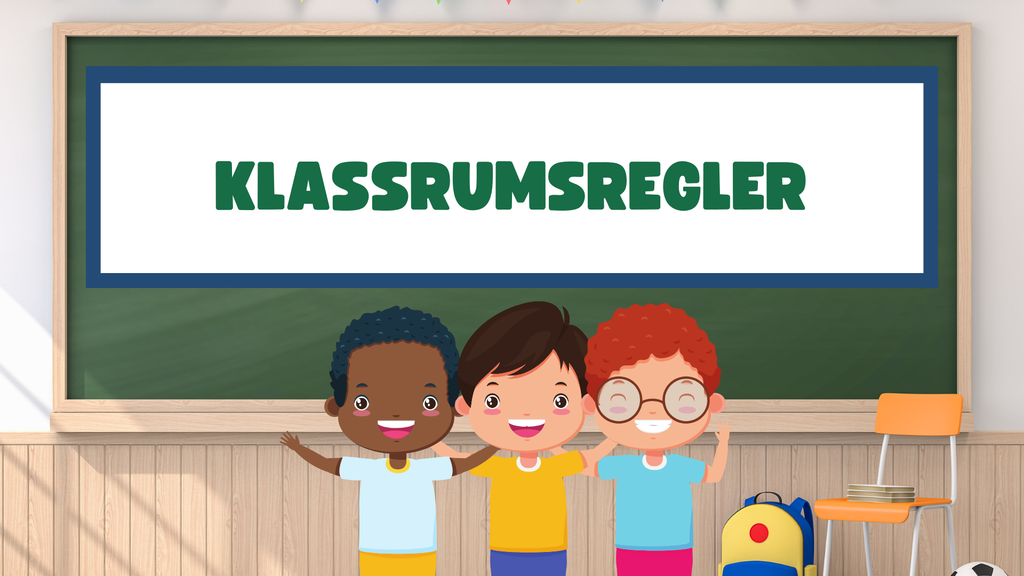Klassrumsregler - Häfte