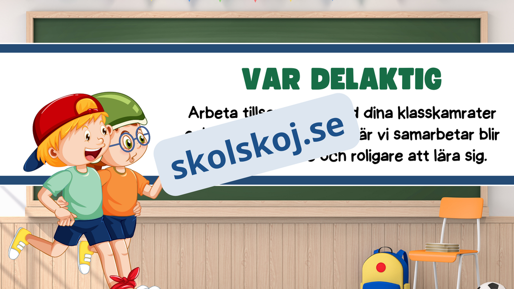Klassrumsregler - Häfte