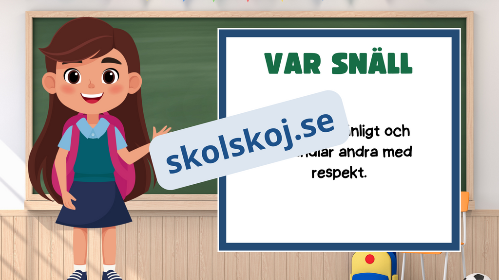Klassrumsregler - Häfte