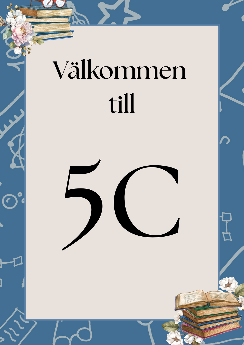 A4 storlek - Klassurmsskyltar - Häfte