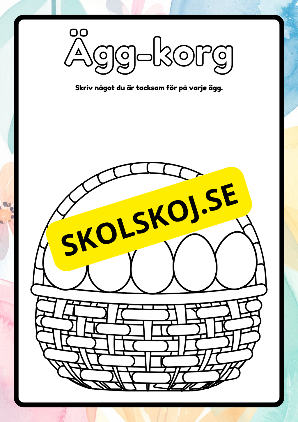 Påskkul - Aktivitetsbok