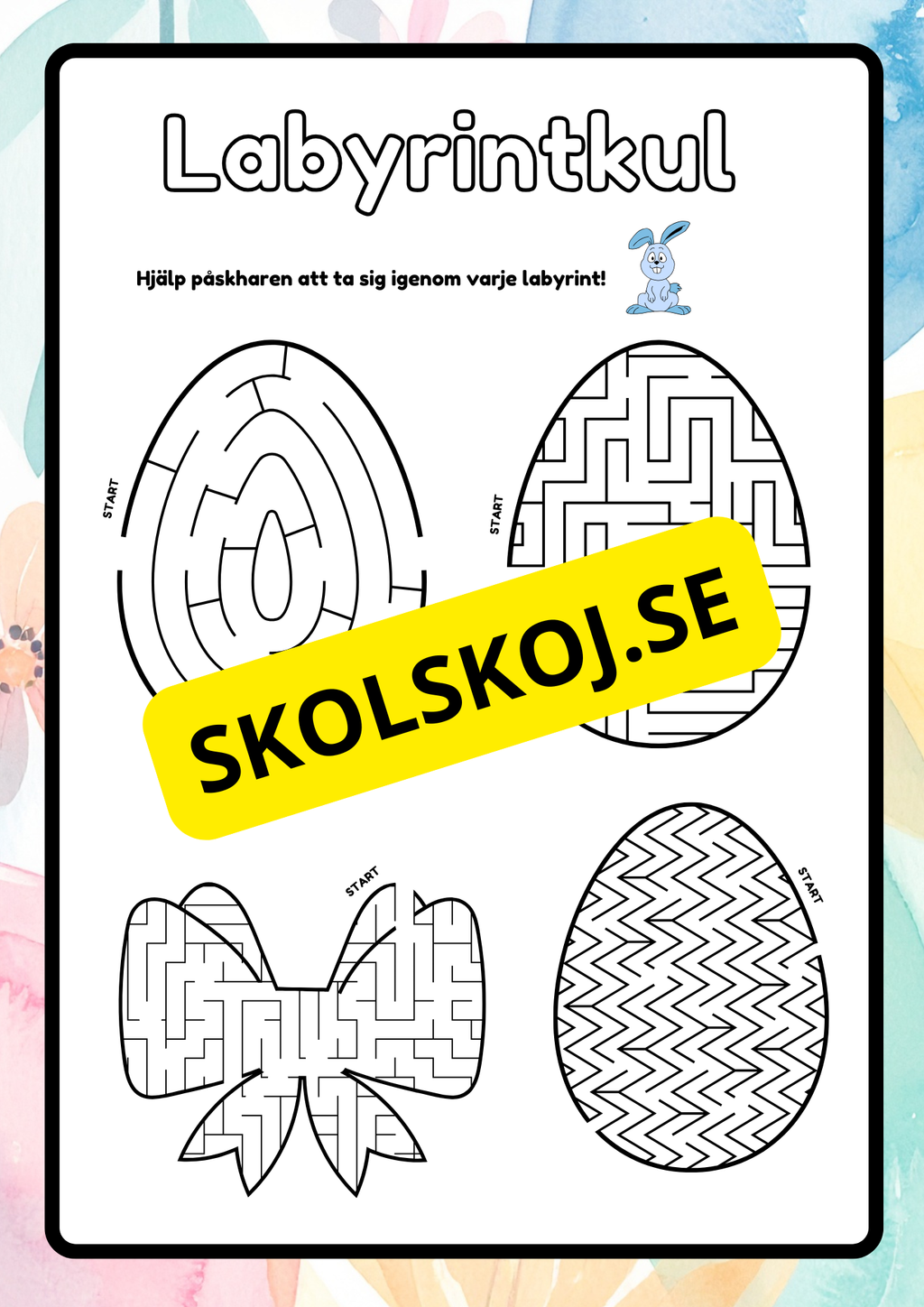 Påskkul - Aktivitetsbok