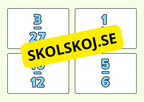 Bråkleken - Mattelek med kort