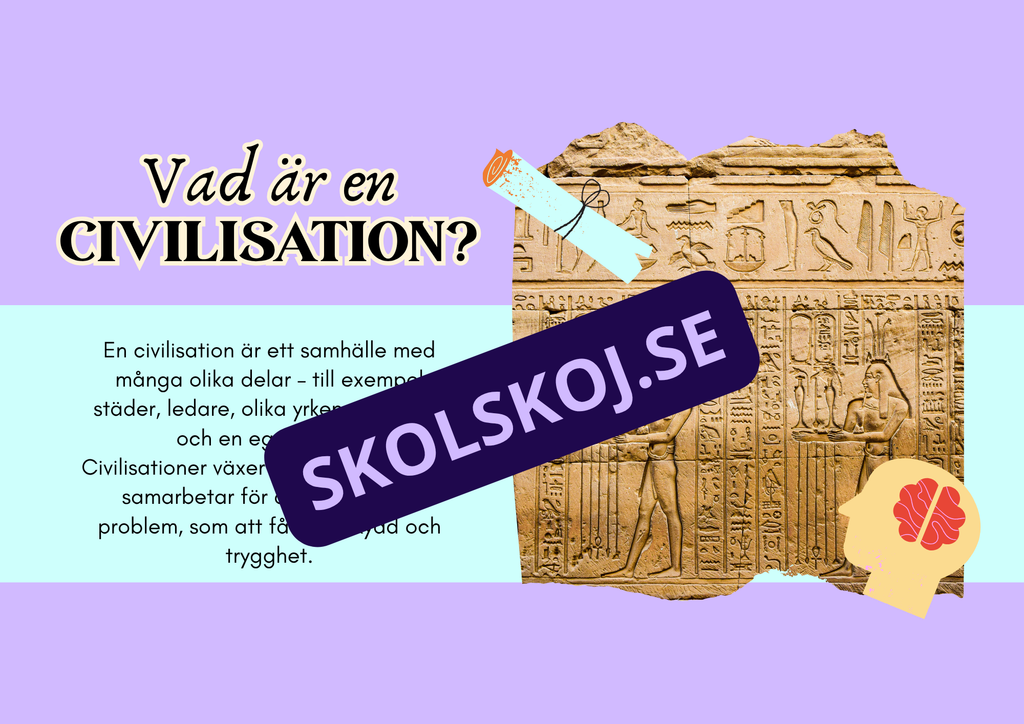 Forntida civilisationer - Presentationer och uppgifter - Årskurs 7 - 9
