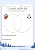 Upptäck skillnader + Facit