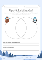 Upptäck skillnader + Facit