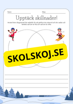Upptäck skillnader + Facit