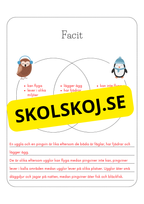 Upptäck skillnader + Facit