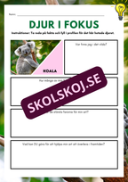 Djur i fokus - Häfte
