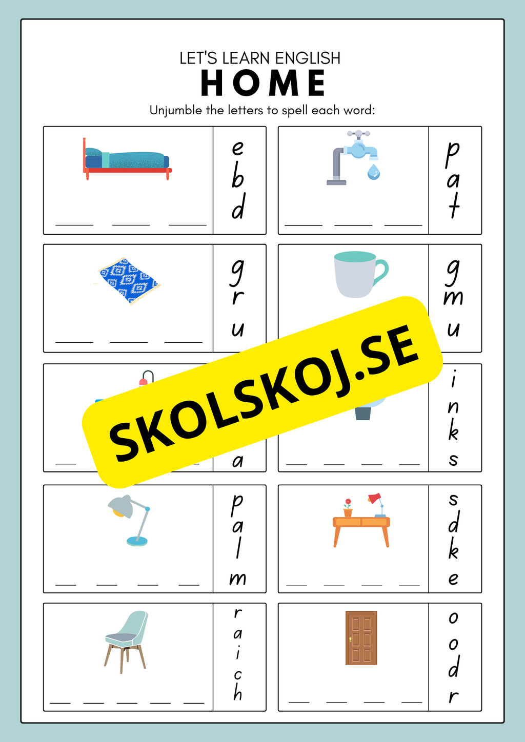 Beginners Spelling