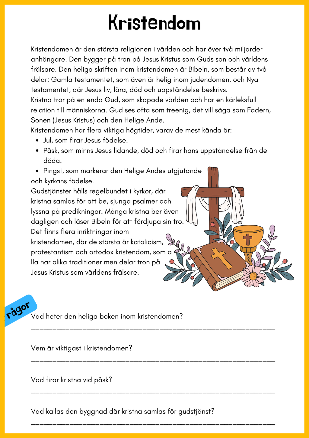 Världsreligionerna – Det stora paketet (71 sidor)