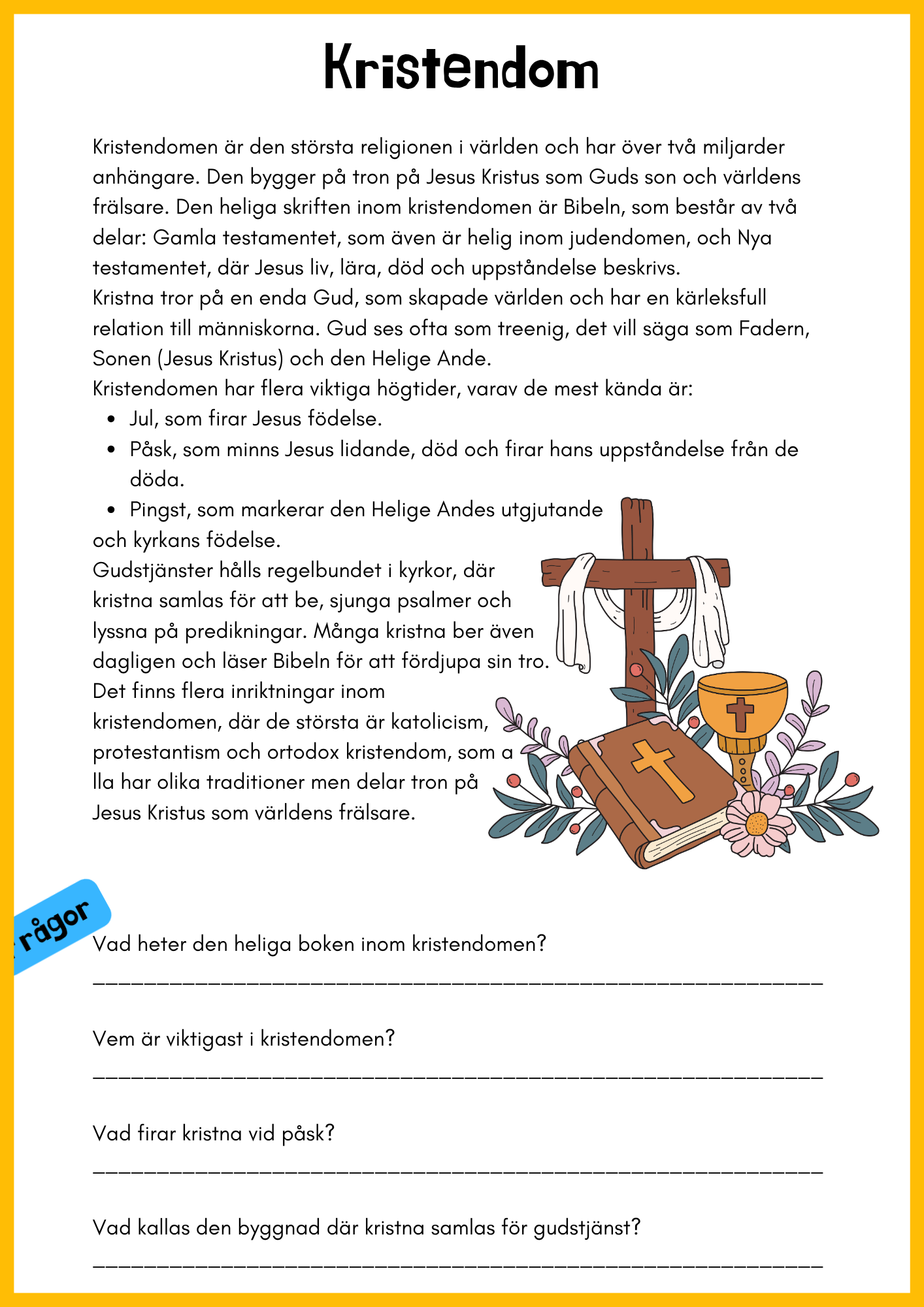 Världsreligionerna – Det stora paketet (71 sidor)