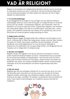 Världsreligionerna – Det stora paketet (71 sidor)
