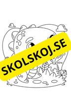 Dinosaurier - Målarbok