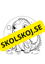 Dinosaurier - Målarbok