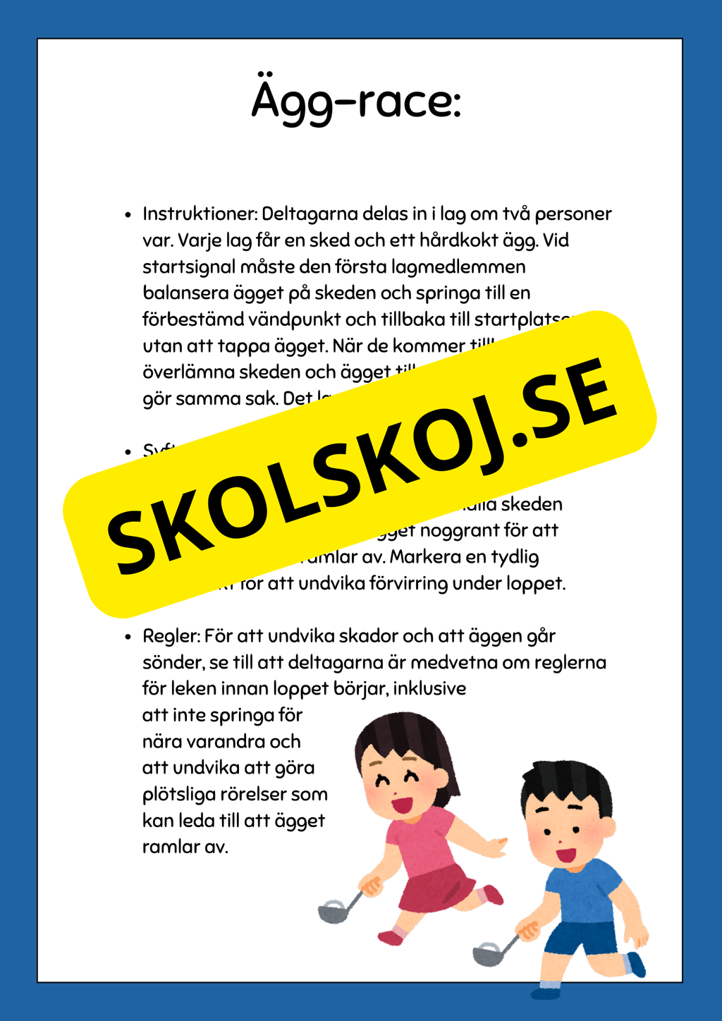 10 klassiska barnlekar