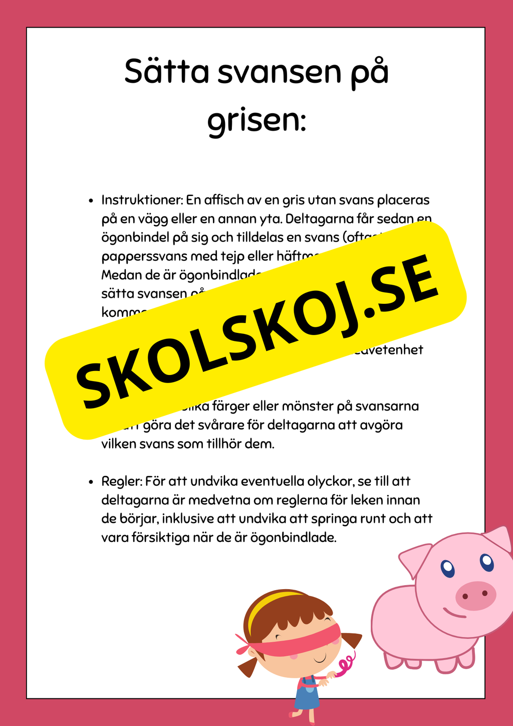 10 klassiska barnlekar