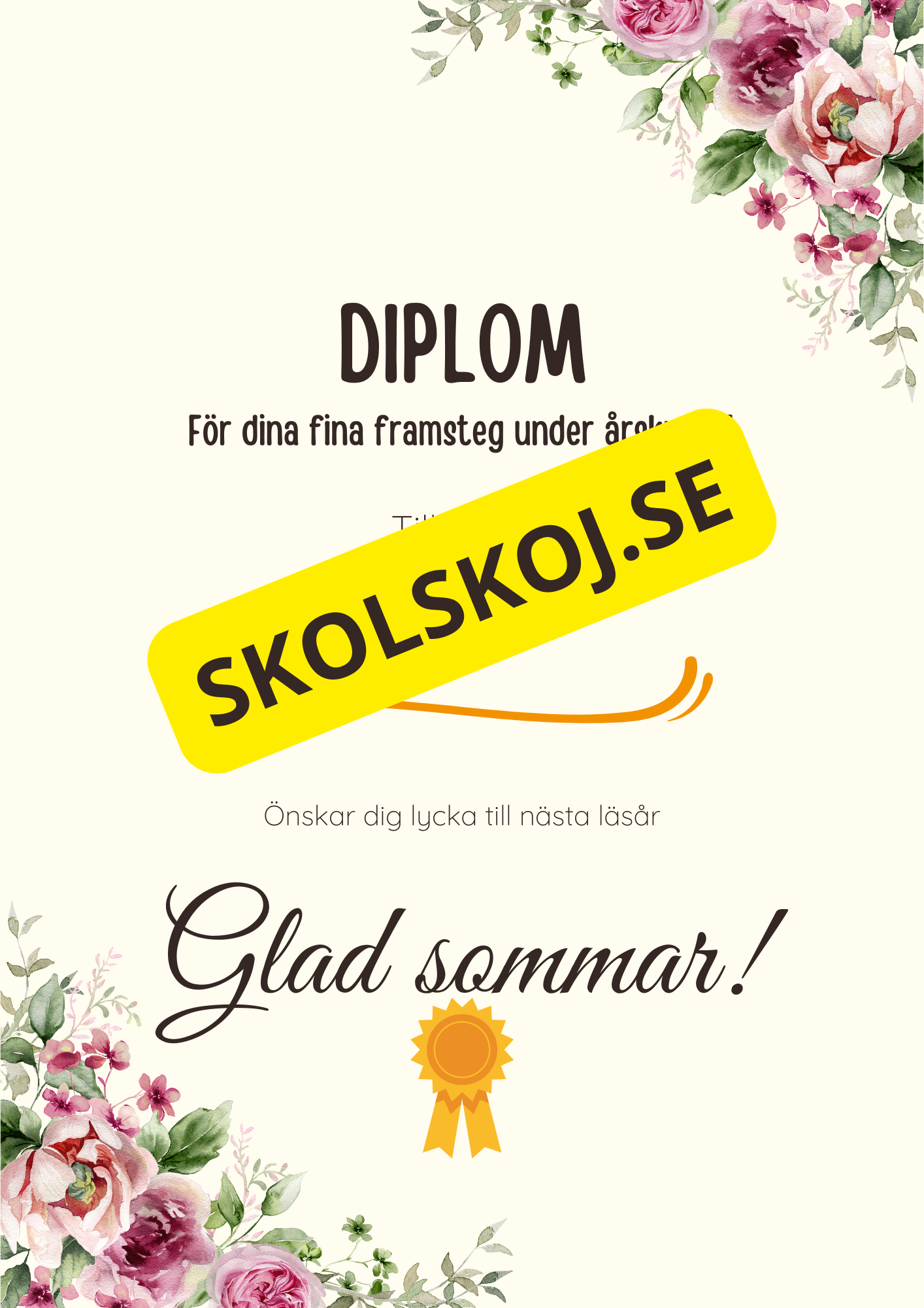 12 olika diplom