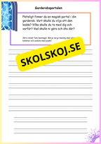 20 olika startpunkter  för berättelser