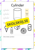 3D geometriska former