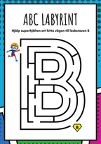 ABC labyrint - Versaler